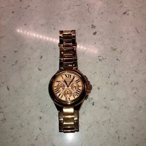 Micheal Kors rose gold watch